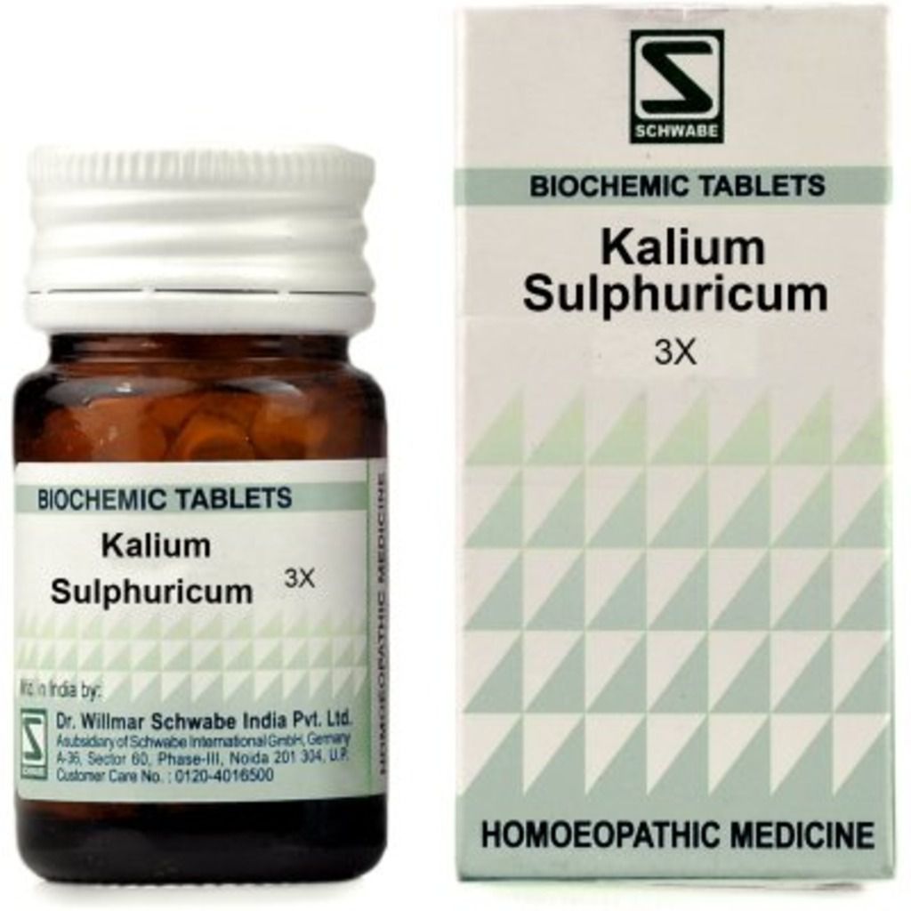 Willmar Schwabe Kali Sulphuricum - 20 gm Dr Willmar Schwabe Homeo
