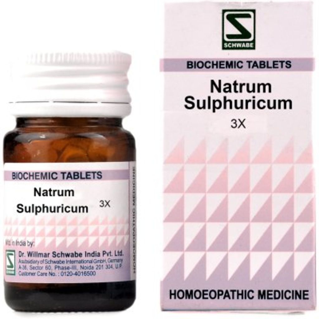 Willmar Schwabe Natrum Sulphuricum - 20 gm Dr Willmar Schwabe Homeo