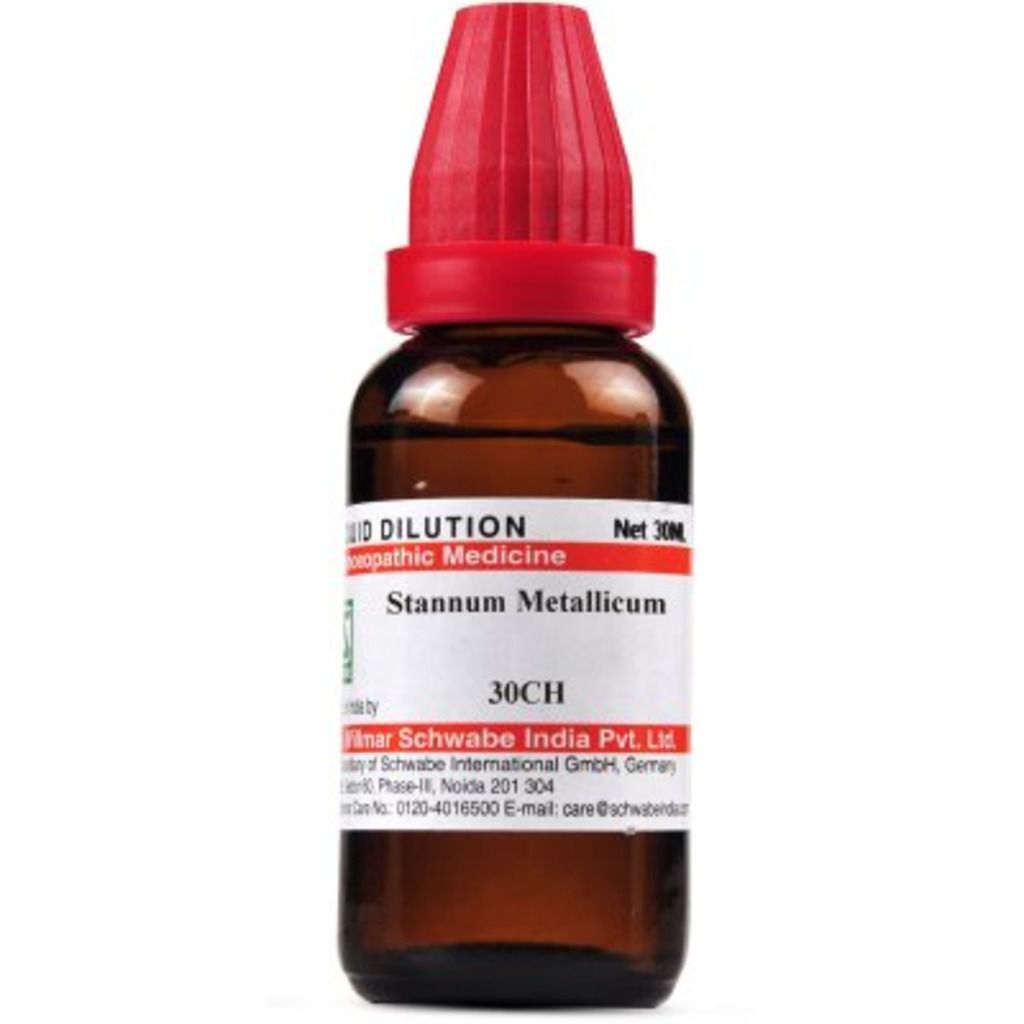Willmar Schwabe Stannum Metallicum - 30 ml Dr Willmar Schwabe Homeo